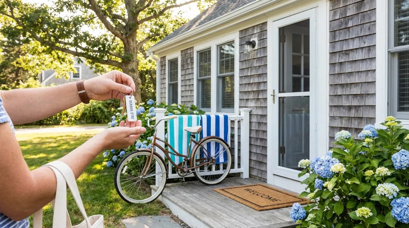 Cape Cod beach house with ocean views representing vacation rental investment opportunity