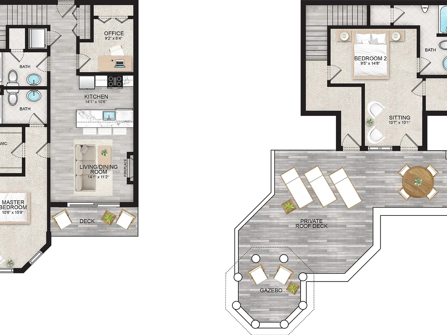 The Mariner Plan, Dockside Condominiums - Photo 2